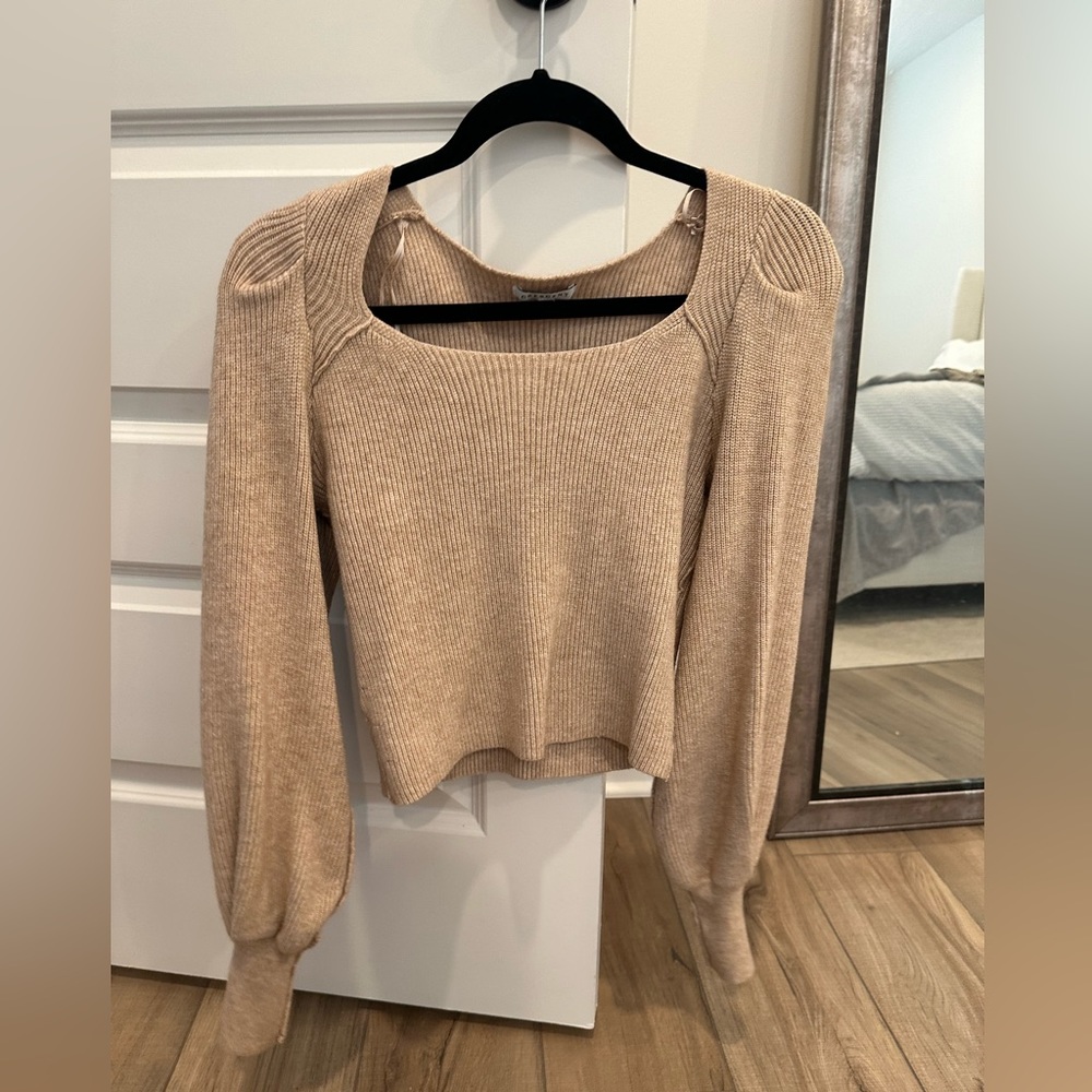 Cropped sweater